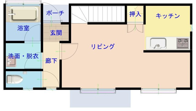 朝倉戊　中古戸建の間取り