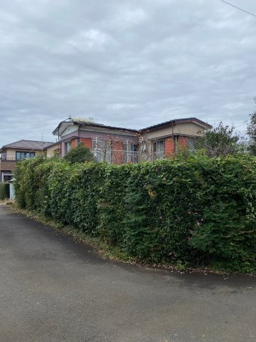 八街市山田台中古戸建オーナーチェンジの前面道路含む現地写真