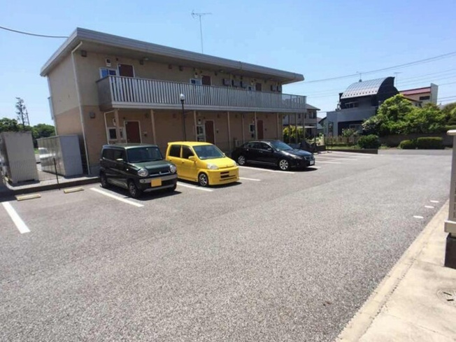 【駐車場】 | グリーンハイツ Ａ | 駐車場