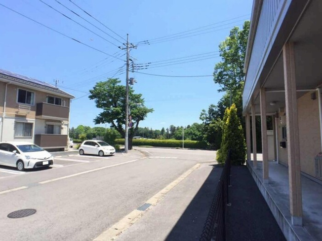  | グリーンハイツ Ａ | 物件北側眺望
