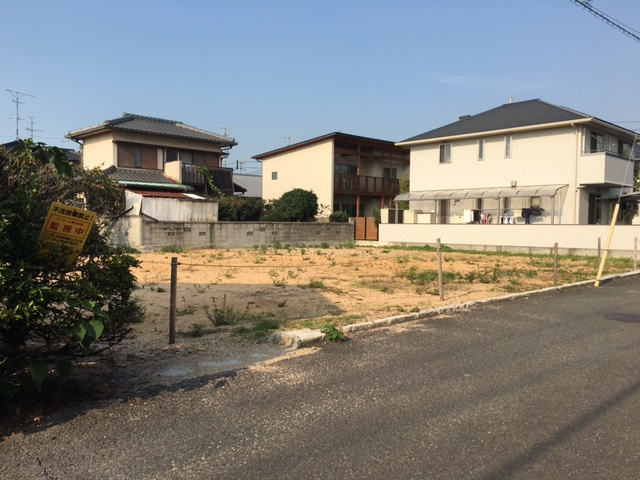 西条市明屋敷425-2　土地の外観