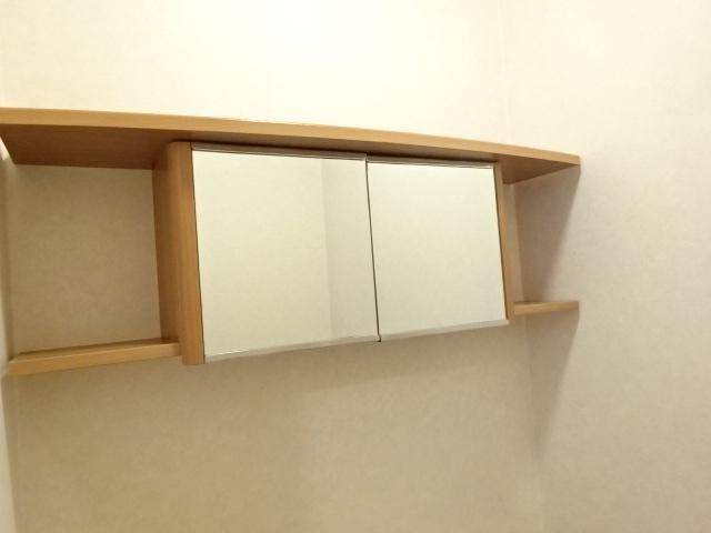 ルミナスⅠ番館の収納|トイレ収納