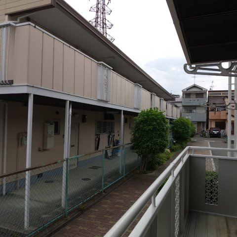 サンファミールA棟の展望
