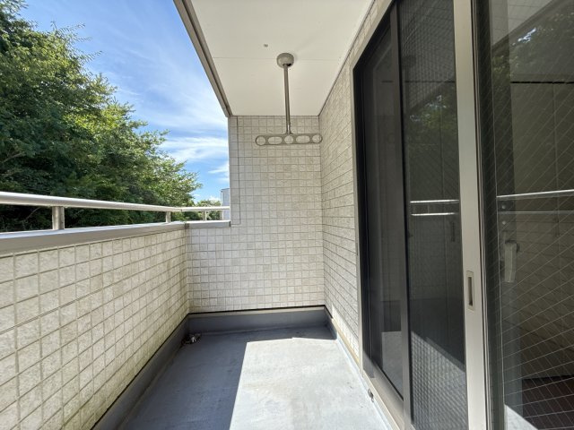 ラシック勝原のバルコニー