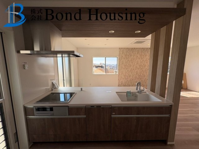 長期優良住宅仕様　LDK20帖　大久保町西脇　新築戸建のキッチン