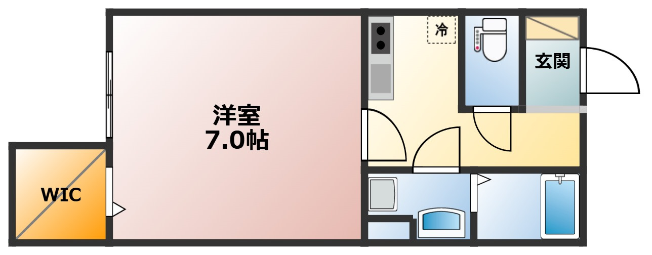 Shining Soleil（シャイニングソレイユ）の間取り