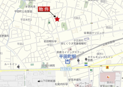 【地図】 | 鈴鹿市平田1丁目 | 広域Map