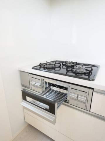 【キッチン】 | よかタウン菊池郡大津町大字室11期　4号棟 | ガスコンロ