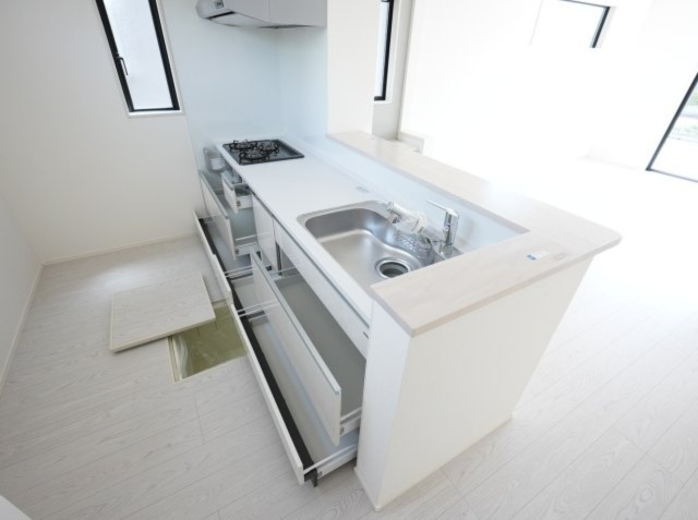 【キッチン】 | よかタウン菊池郡大津町大字室11期　4号棟 | キッチン収納