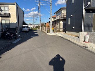 【前面道路含む現地写真】 | 前面道路