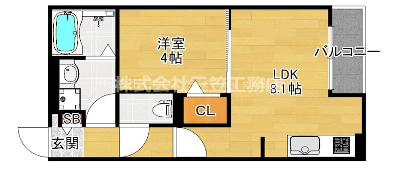 PRIME　CUBEの間取り