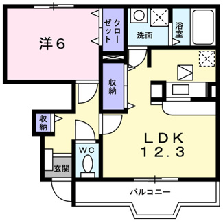 【間取り】 | ウィッシュⅢ