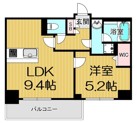 【間取り】 | アーバネックス南森町EAST