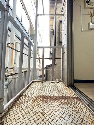 神の木ハイムのバルコニー