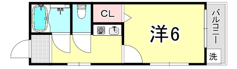 神の木ハイムの間取り