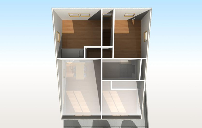 【完成予想図】 | 高知市鴨部1号地 | ２階