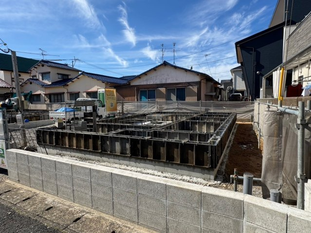 SUN COURT－サンコートー小倉南区横代北町2丁目　【小倉南区　新築戸建て】の外観|現地撮影　2024,11,8　SUN COURT－サンコートー小倉南区横代北町2丁目　【小倉南区　新築戸建て】