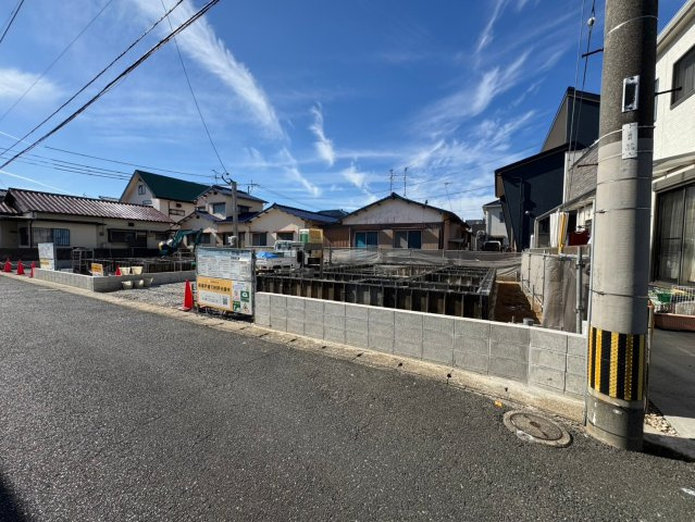 SUN COURT－サンコートー小倉南区横代北町2丁目　【小倉南区　新築戸建て】の外観|現地撮影　2024,11,8　SUN COURT－サンコートー小倉南区横代北町2丁目　【小倉南区　新築戸建て】