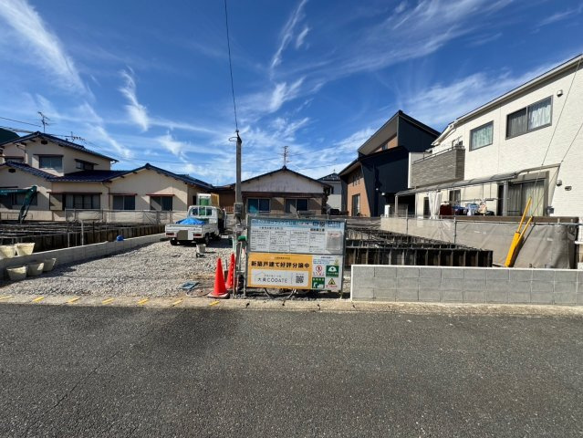 SUN COURT－サンコートー小倉南区横代北町2丁目　【小倉南区　新築戸建て】の外観|現地撮影　2024,11,8　SUN COURT－サンコートー小倉南区横代北町2丁目　【小倉南区　新築戸建て】
