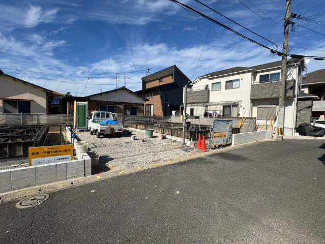 SUN COURT－サンコートー小倉南区横代北町2丁目　【小倉南区　新築戸建て】の外観|現地撮影　2024,11,8　SUN COURT－サンコートー小倉南区横代北町2丁目　【小倉南区　新築戸建て】