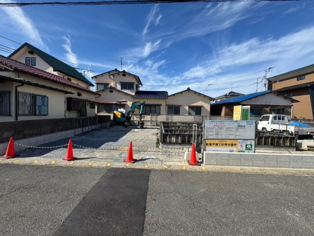 SUN COURT－サンコートー小倉南区横代北町2丁目　【小倉南区　新築戸建て】の外観|現地撮影　2024,11,8　SUN COURT－サンコートー小倉南区横代北町2丁目　【小倉南区　新築戸建て】