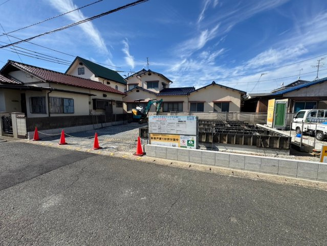 SUN COURT－サンコートー小倉南区横代北町2丁目　【小倉南区　新築戸建て】の外観|現地撮影　2024,11,8　SUN COURT－サンコートー小倉南区横代北町2丁目　【小倉南区　新築戸建て】