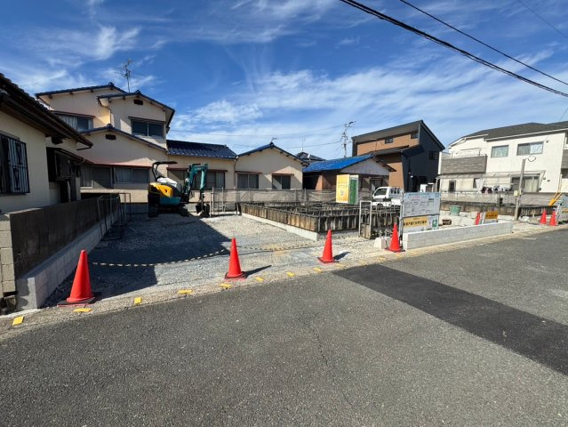 SUN COURT－サンコートー小倉南区横代北町2丁目　【小倉南区　新築戸建て】の外観|現地撮影　2024,11,8　SUN COURT－サンコートー小倉南区横代北町2丁目　【小倉南区　新築戸建て】
