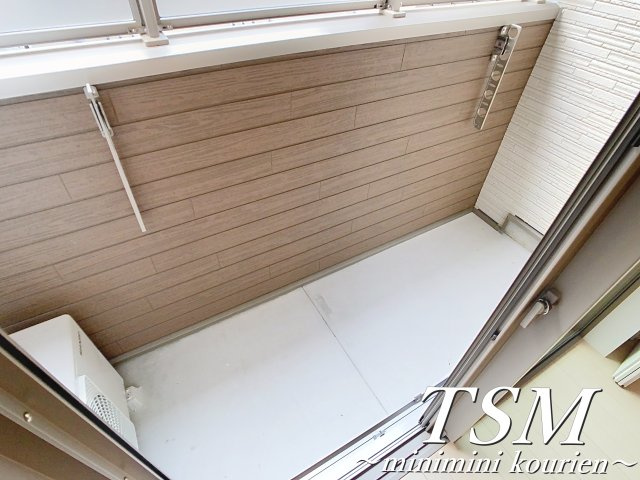 Ｇｒａｎ　Ｃｌａｕｄｉａ寝屋川のバルコニー