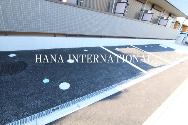 Cane rossoの駐車場