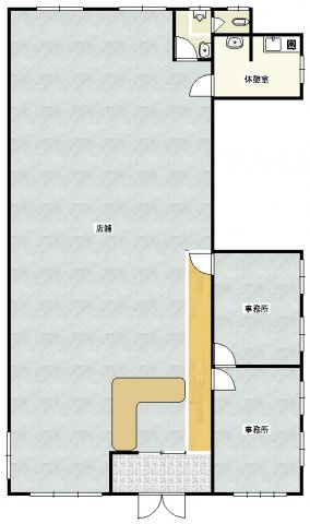 山中ビルの間取り