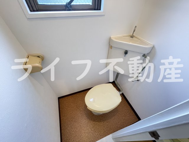 シャトーユキのトイレ|落ち着いたトイレです