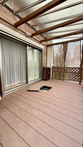 垂水区本多聞　戸建の庭