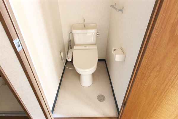 シャンティー白十字のトイレ