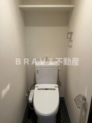 アスヴェル南森町　BRAVI不動産のトイレ|【アスヴェル南森町】トイレもきれいです