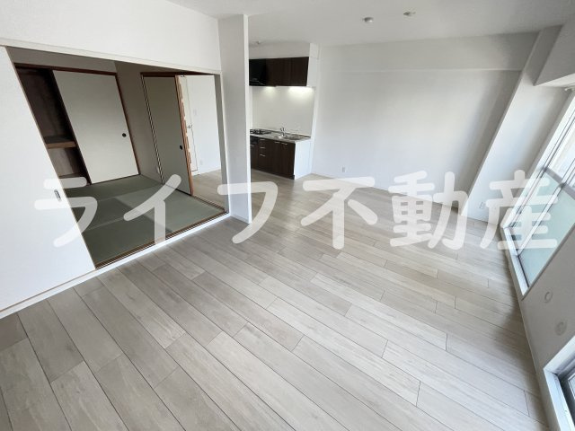 シティコーポ長田の居間・リビング|使いやすい居間です