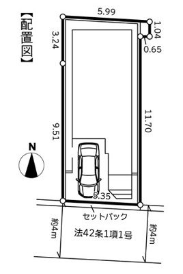 【区画図】 | 綾瀬市深谷南1丁目3期 新築戸建 全1棟