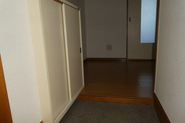 くらしきグリーンハイツの玄関