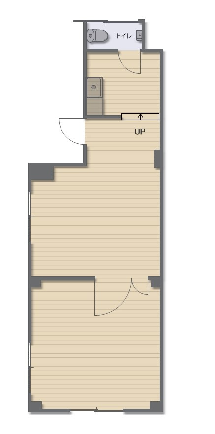 津山市吹屋町 貸店舗・事務所３階の間取り