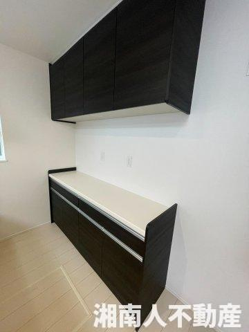 ●小・中学校の近く！ファミリー向け！　茅ヶ崎市今宿　新築戸建てのキッチン|きれいなキッチンです