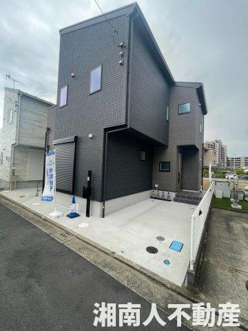 ●小・中学校の近く！ファミリー向け！　茅ヶ崎市今宿　新築戸建ての外観|きれいな外観です