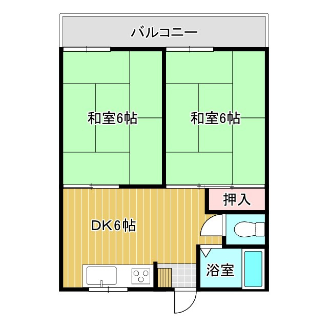 ニュー芝ハイツの間取り
