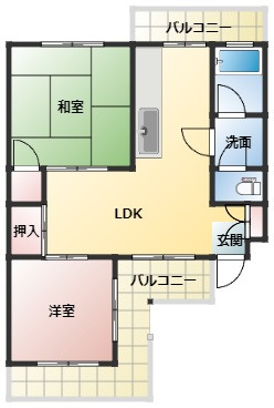 HRコーポレーションの間取り