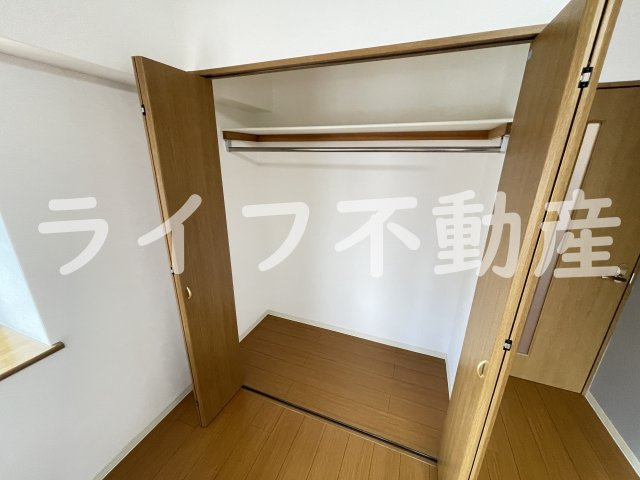 ジュネス花園の収納|たっぷりとした収納スペースです