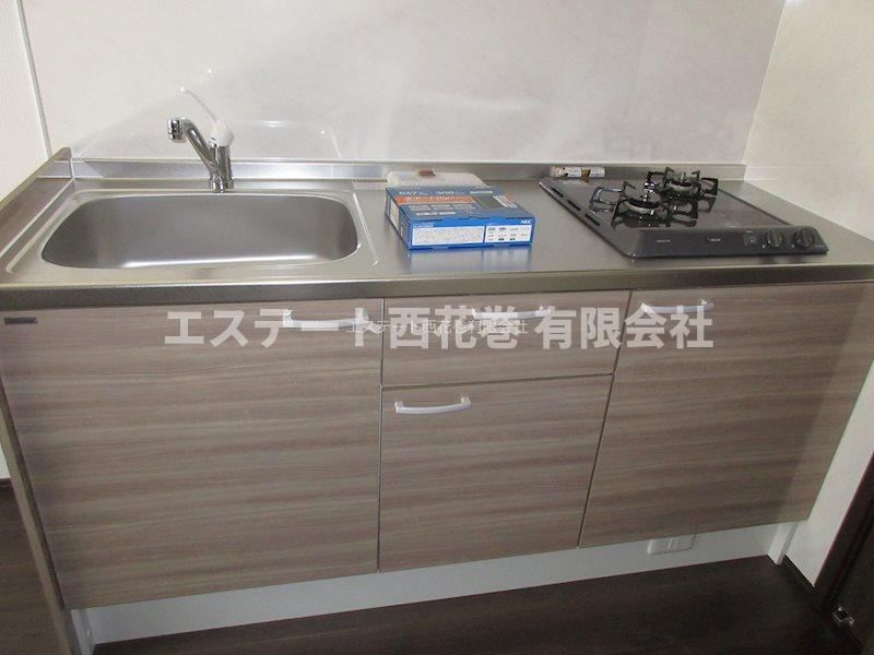 ル・メイユール東宮野目Ｂ棟のキッチン