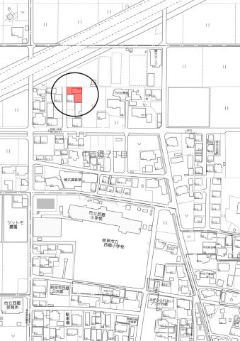 中古住宅　中西郷7丁目の地図