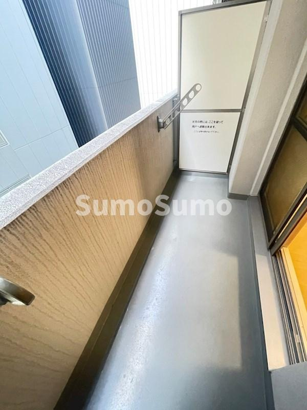 プラチナコートのバルコニー