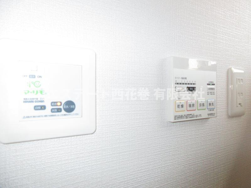 ル・メイユール東宮野目Ａ棟の設備|電動水抜き栓パネル