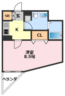 ラフィネの間取り