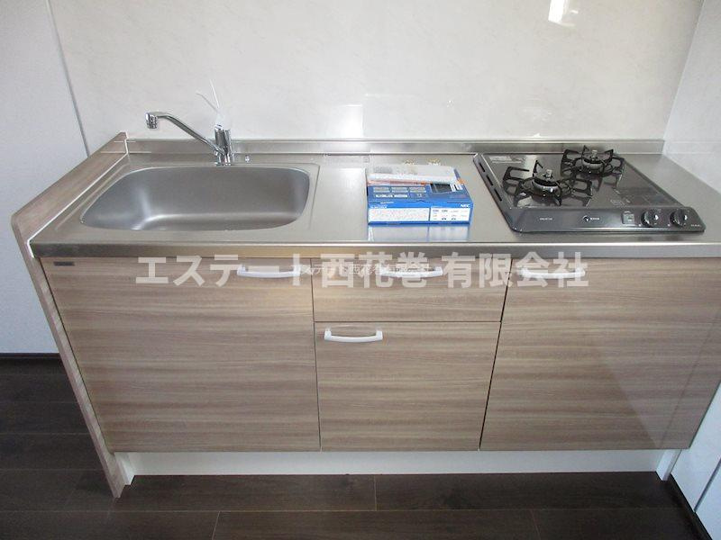 ル・メイユール東宮野目Ａ棟のキッチン