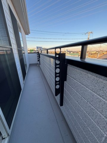 川越市氷川町　新築分譲　東武東上線『川越駅』バス21分　【川越小学区】のバルコニー